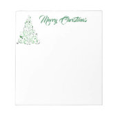 Holiday Notepad Extravagante Struktur Notizblock (Vorderseite)