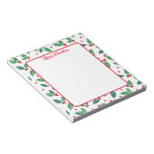 Holiday Notepad Holly Notizblock (angewinkelt)
