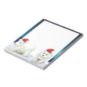 Holiday Notepad-Polar-Bären Notizblock (Rotiert)