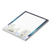 Holiday Notepad-Polar-Bären Notizblock (Rotiert)