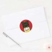 Holiday Nutcracker Envelope Closure Sticker (Umschlag)