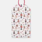 Holiday Nutcracker Geschenketiketten Geschenkanhänger (Rückseite)