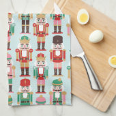 Holiday Nutcracker Handtuch (Viertel Falte)
