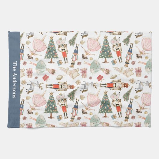 Holiday Nutcracker Küchentücher (Horizontal)