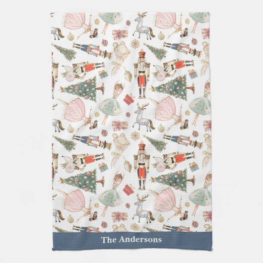 Holiday Nutcracker Küchentücher (Vertikal)