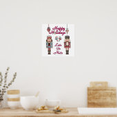 Holiday Nutcracker Lasse Go Nuts Poster (Küche)