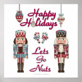 Holiday Nutcracker Lasse Go Nuts Poster (Vorne)