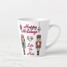 Holiday Nutcracker Lasse Nuts Latte Tasse