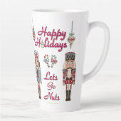 Holiday Nutcracker Lasse Nuts Latte Tasse (Rechts)
