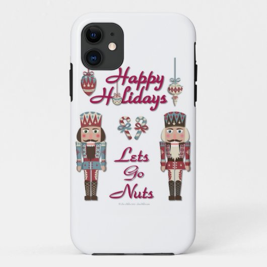 Holiday Nutcracker Lets Go Nuts Case-Mate iPhone Hülle (Rückseite)