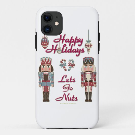Holiday Nutcracker Lets Go Nuts Case-Mate iPhone Hülle (Rückseite)