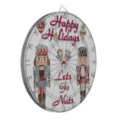 Holiday Nutcracker Lets Go Nuts Dartscheibe (Vorderseite Links)