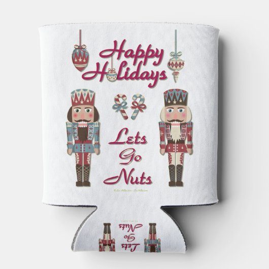 Holiday Nutcracker Lets Go Nuts Dosenkühler (Rückseite)