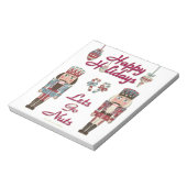 Holiday Nutcracker Lets Go Nuts Notizblock (Rotiert)