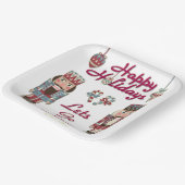 Holiday Nutcracker Lets Go Nuts Pappteller (Gewinkelt)