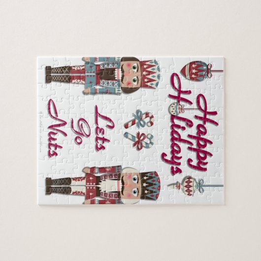 Holiday Nutcracker Lets Go Nuts Puzzle (Horizontal)