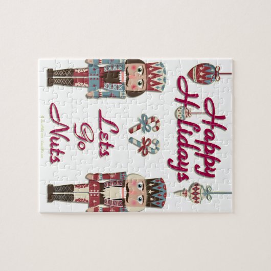 Holiday Nutcracker Lets Go Nuts Puzzle (Horizontal)