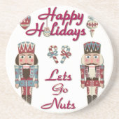 Holiday Nutcracker Lets Go Nuts Untersetzer (Vorne)