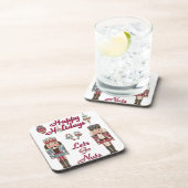 Holiday Nutcracker Lets Go Nuts Untersetzer (Rechte Seite)