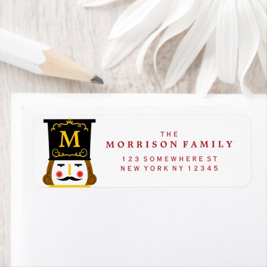 Holiday Nutcracker Monogram (Insitu)