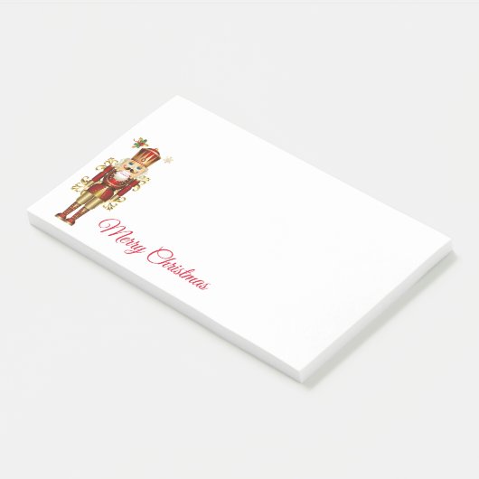 Holiday Nutcracker Post-it-Notes Post-it Klebezettel (angewinkelt)