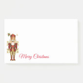 Holiday Nutcracker Post-it-Notes Post-it Klebezettel (Vorderseite)