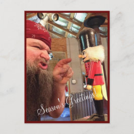 Holiday Nutcracker Postkarte