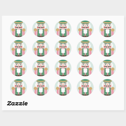 Holiday Nutcracker Stickers (Blatt)
