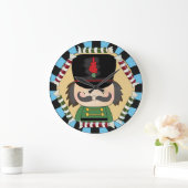 Holiday Nutcracker Wall Clock Große Wanduhr (Zuhause)