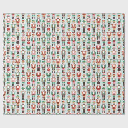 Holiday Nutcracker Wrapping Paper Geschenkpapier (Flach)