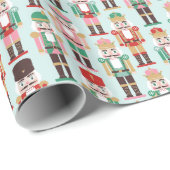 Holiday Nutcracker Wrapping Paper Geschenkpapier (Rolleneckpunkt)