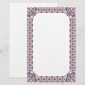 Holiday old Frame Briefpapier (Vorne/Hinten)