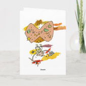 Holiday on feiertagskarte (Rückseite)