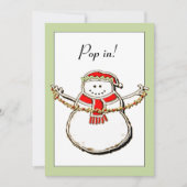 Holiday Open House Einladung (Vorderseite)