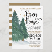 Holiday Open House Einladung (Vorne/Hinten)