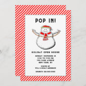 Holiday Open House Einladung (Vorne/Hinten)