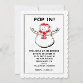 Holiday Open House Einladung (Vorderseite)