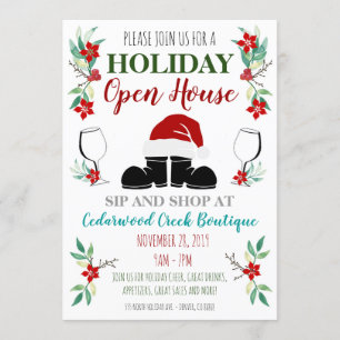 Holiday Open House Einladung