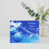 Holiday Open House Einladung (Stehend Vorderseite)
