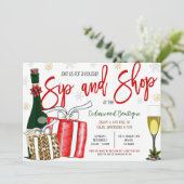 Holiday Open House Einladung (Stehend Vorderseite)