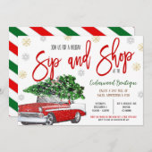 Holiday Open House Einladung (Vorne/Hinten)