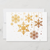 Holiday Open House Feiertagskarte (Rückseite)