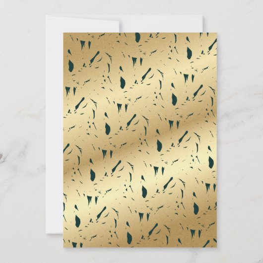 Holiday Open House Invitation Einladung (Rückseite)