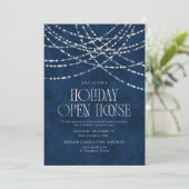 Holiday Open House Invitation Einladung (Stehend Vorderseite)