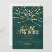 Holiday Open House Invitation Einladung (Vorderseite)