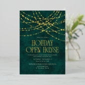 Holiday Open House Invitation Folieneinladung (Stehend vorne)