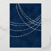 Holiday Open House Invitation Folieneinladung (Rückseite)