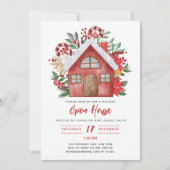 Holiday Open House Party Einladung (Vorderseite)