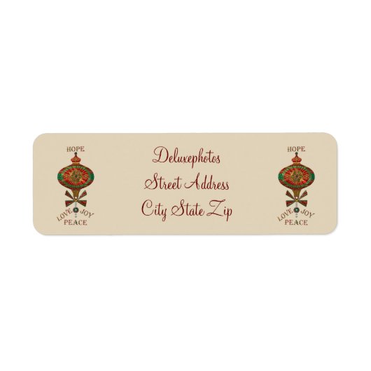 Holiday Ornament (Vorne)