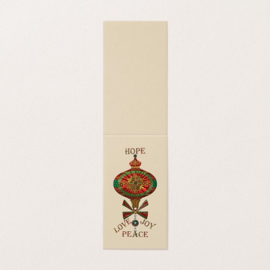 Holiday Ornament (Außenseite Aufgefaltet)